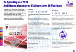 Open Dag BC Alouette vermeld in Clear