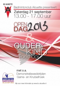 Kom naar onze Open Dag!