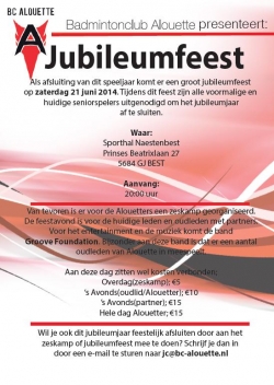 Jubileumfeest