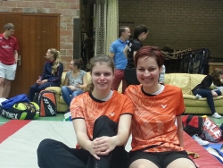 Stephanie en Robin van den Hurk 2e in de dubbel