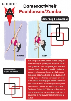 Damesactiviteit 8 november 2014