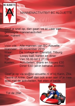 Mannenactiviteit